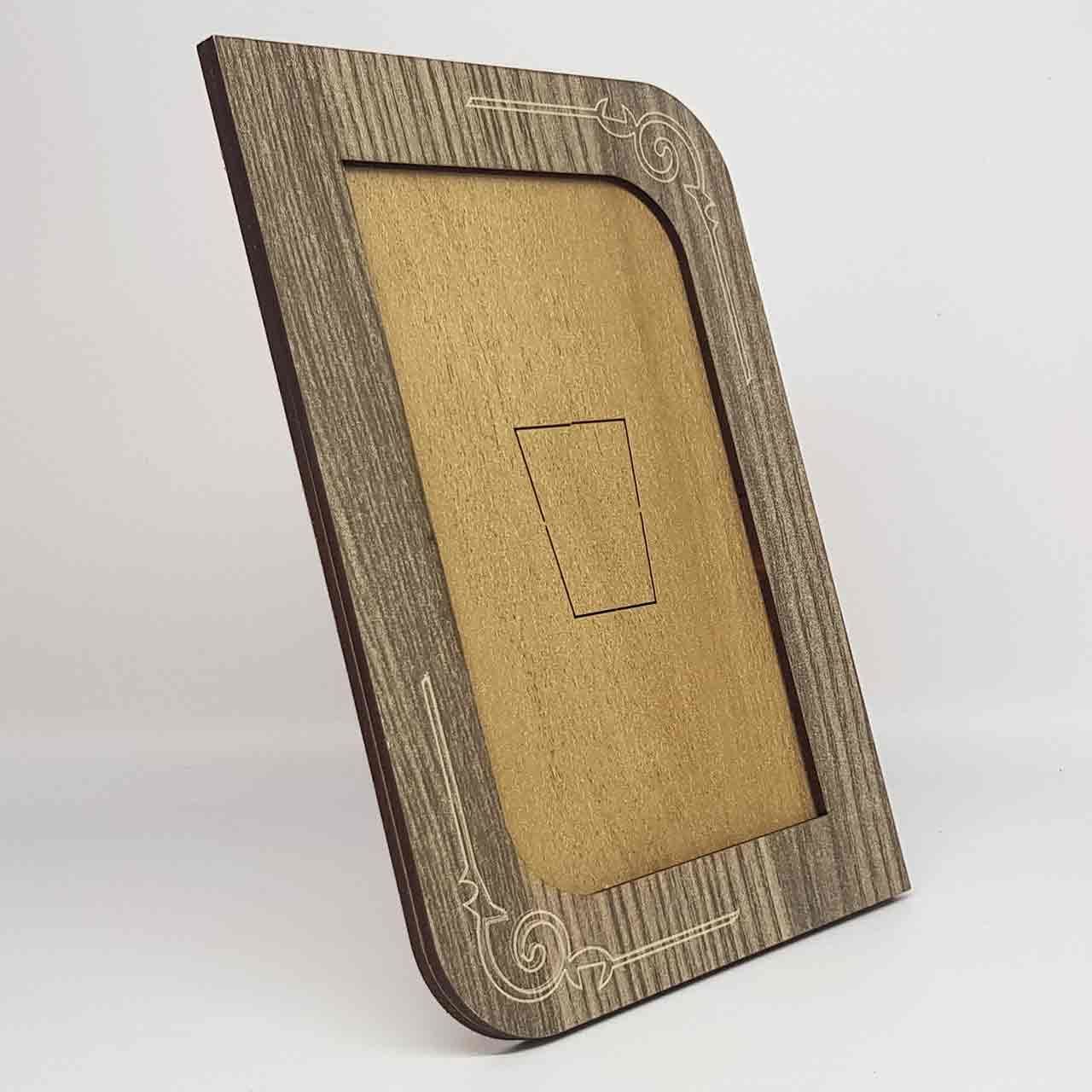 AHŞAP ALİZE RENK RESİM ÇERÇEVE 10x15