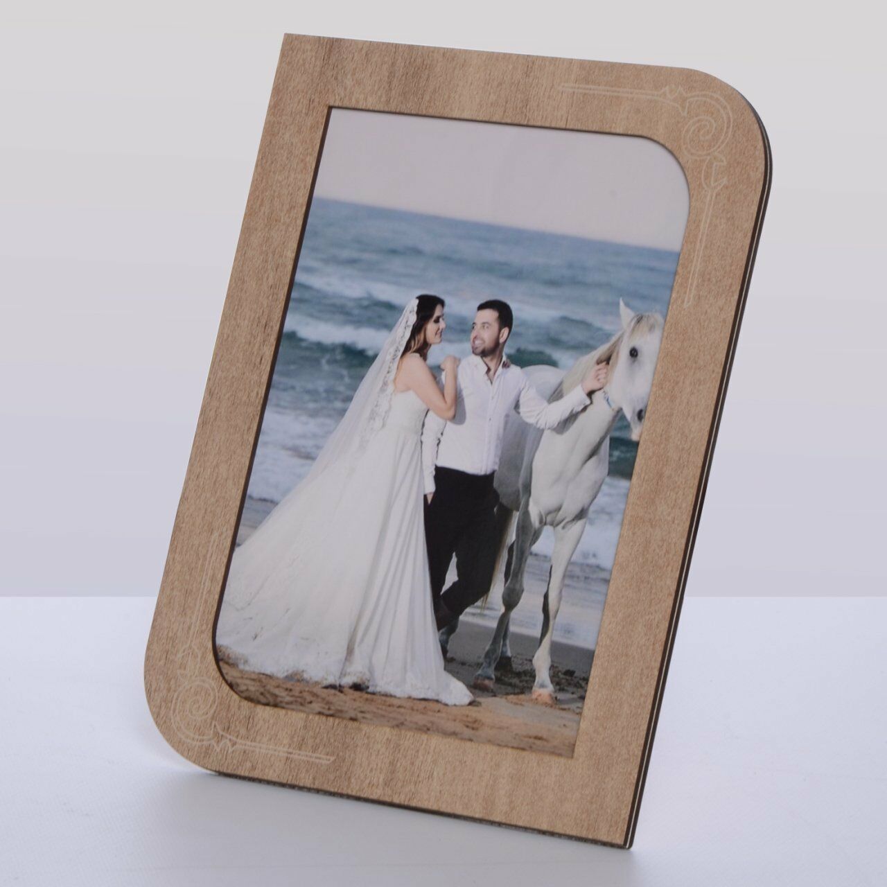 AHŞAP MOSTAR RENK RESİM ÇERÇEVE 10x15