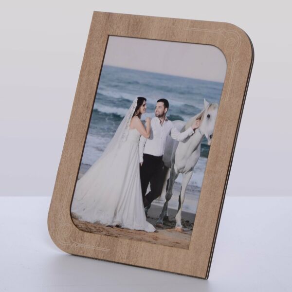 AHŞAP MOSTAR RENK RESİM ÇERÇEVE 10x15