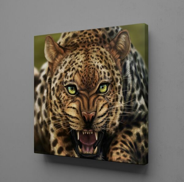 LEOPAR KANVAS TABLO