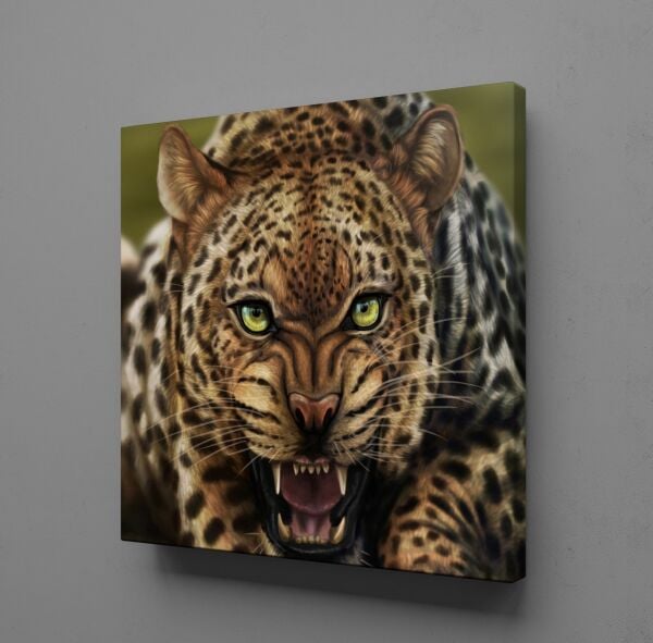LEOPAR KANVAS TABLO