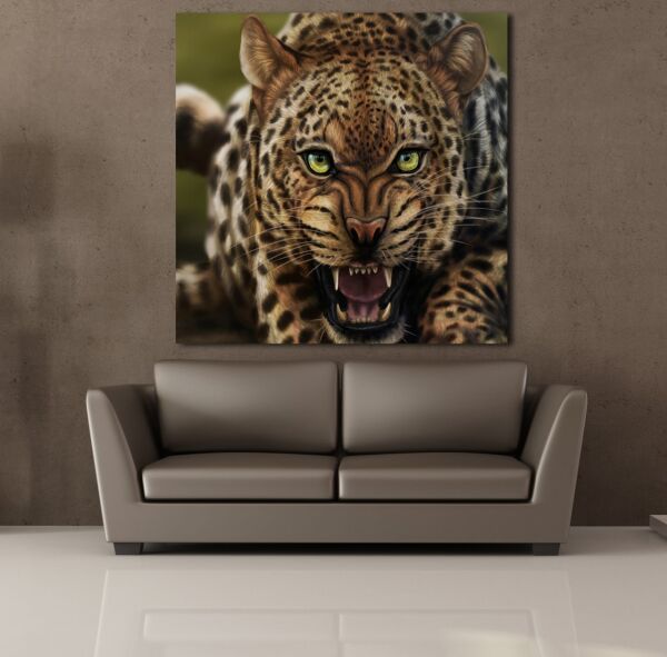 LEOPAR KANVAS TABLO