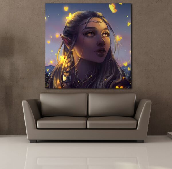 KELEBEKLER KANVAS TABLO