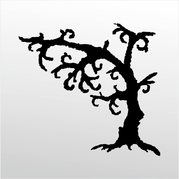 Folyo Sticker Kurumuş Ağaç
