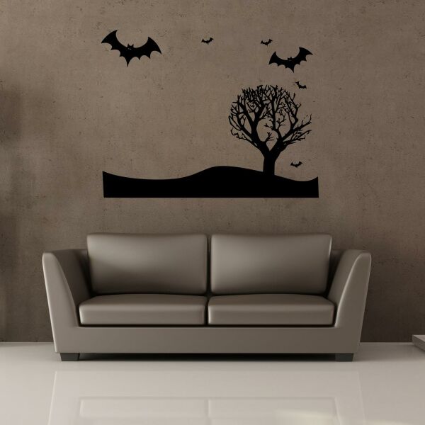 YARASALAR VE AĞAÇ FOLYO STİCKER