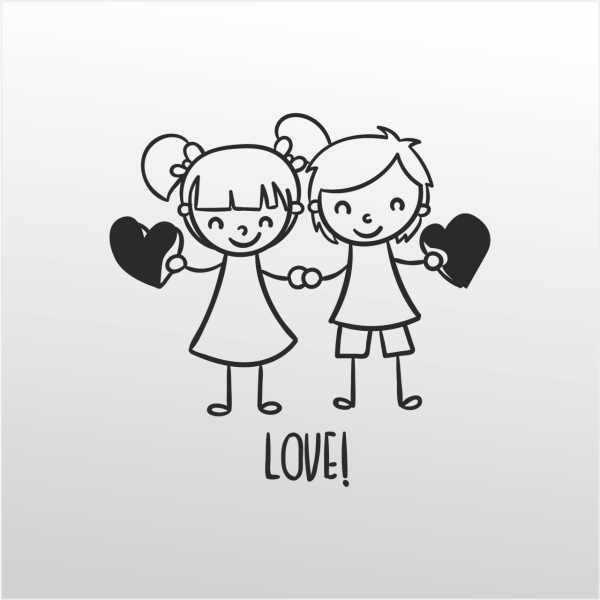 Folyo Sticker Kadın Ve Erkek