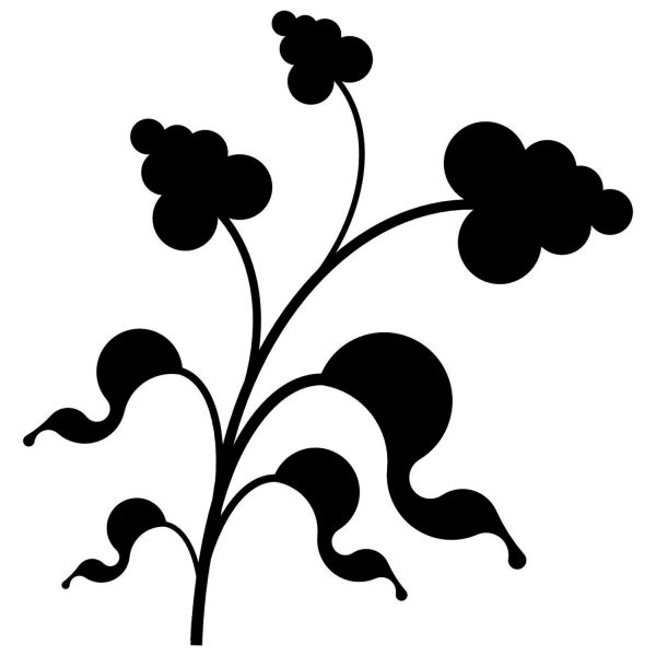 AĞAÇ VE GÜL RESİMLERİ FOLYO STİCKER