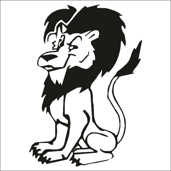 ASLAN ALASKA FOLYO STİCKER