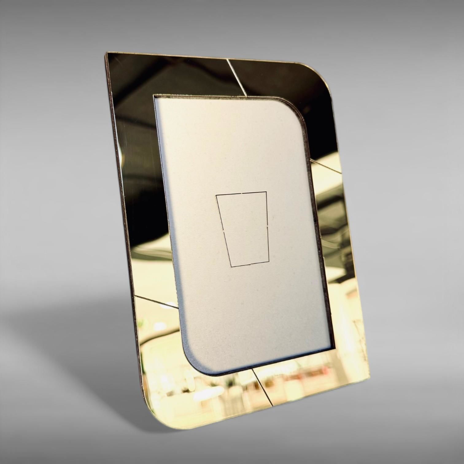 Gold Aynalı Resim Çerçeve 10x15