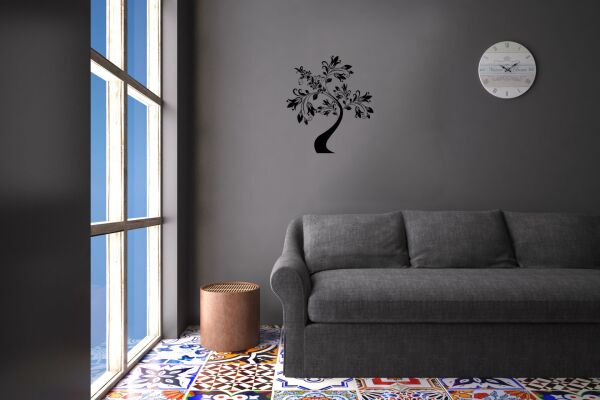 AĞAÇ VE GÜL RESİMLERİ FOLYO STİCKER