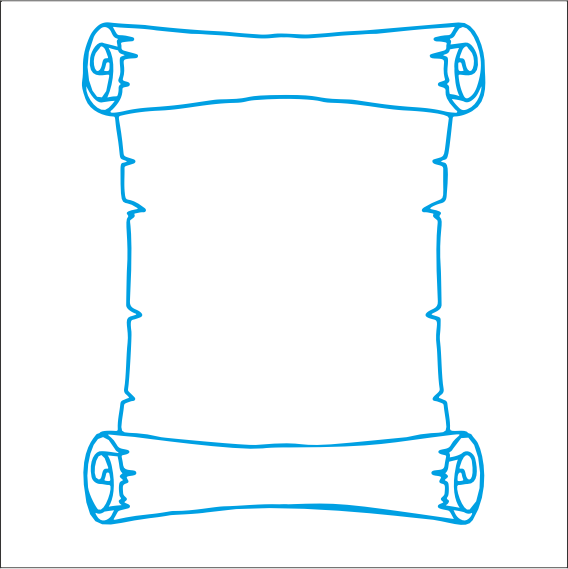 YAZI ALANI FOLYO STİCKER DERSTV614