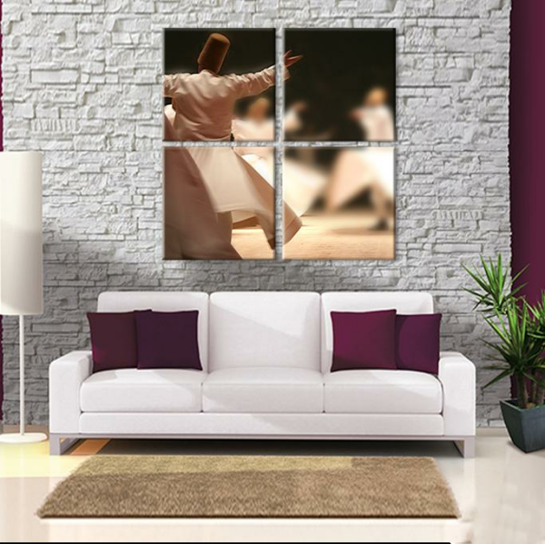 Semazen Kanvas Tablo