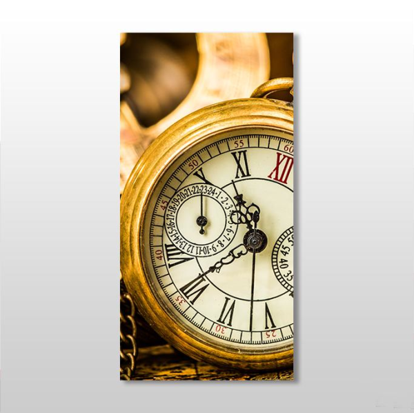 Köstekli Saat Kanvas Tablo