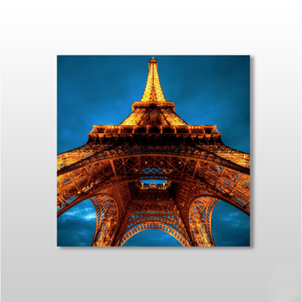 Eyfel Kulesi Gece  Kanvas Tablo