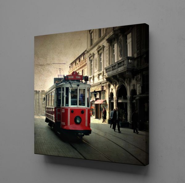 TRAMVAY KANVAS TABLO