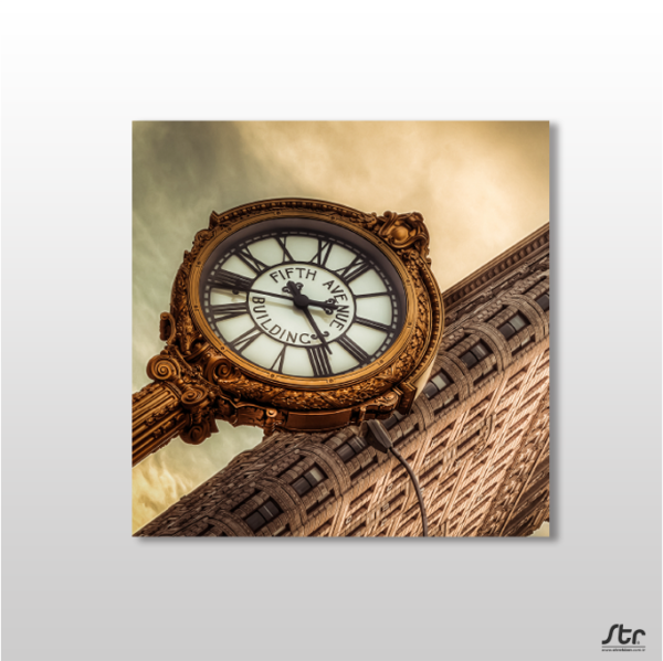 Gold Saat Kulesi Kanvas Tablo