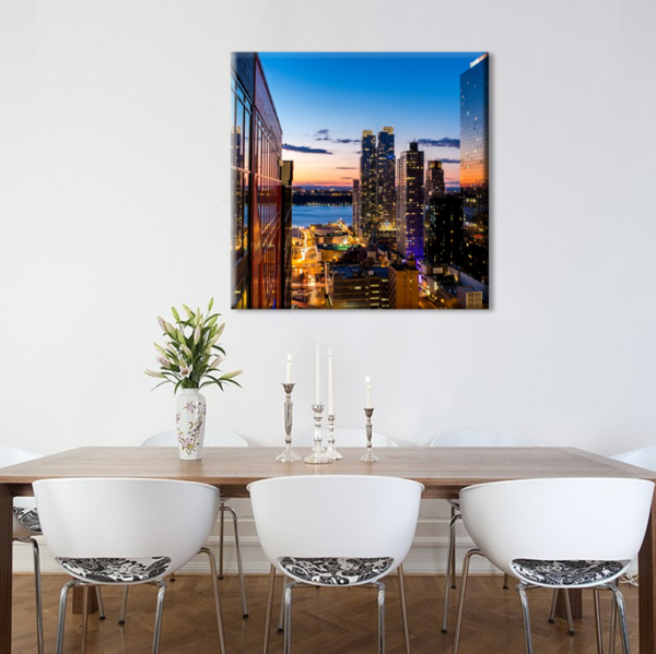 Gökdelen  Manzarası Kanvas Tablo