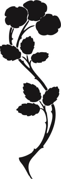 AĞAÇ VE GÜL RESİMLERİ FOLYO STİCKER