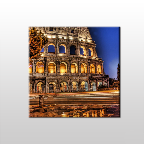 İtalya Tarihi Manzara Kanvas Tablo