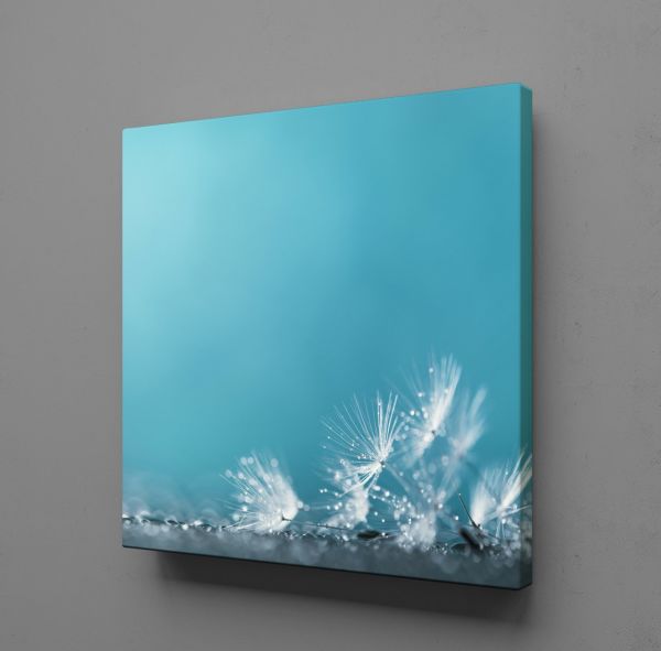 TILSIMLI ÇİÇEK KANVAS TABLO