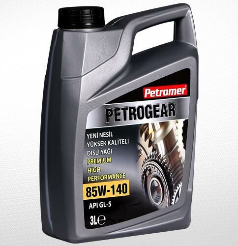 PETROMER PETROGEAR HYPOID 85W-140 GL-5 3 LT DİŞLİ YAĞ