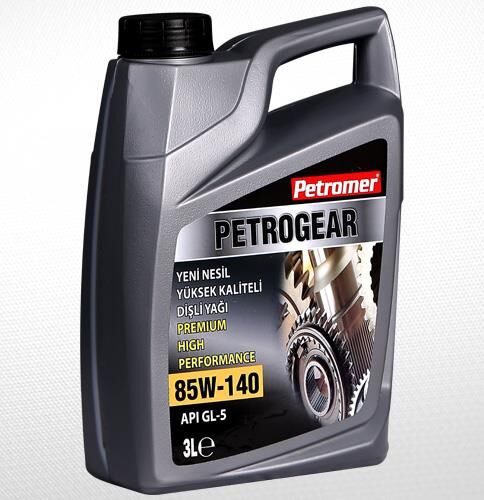 PETROMER PETROGEAR HYPOID 85W-140 GL-5 3 LT DİŞLİ YAĞ