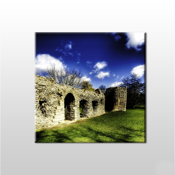 Mavi Ve Yeşil Kanvas Tablo