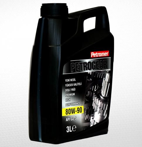 PETROMER PETROGEAR 80W-90 GL-5 3 LT DİŞLİ YAĞ