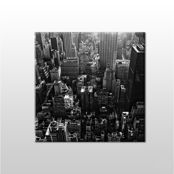 Metropol Kent Manzarası Kanvas Tablo