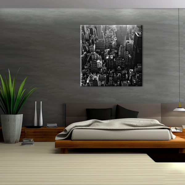 Metropol Kent Manzarası Kanvas Tablo