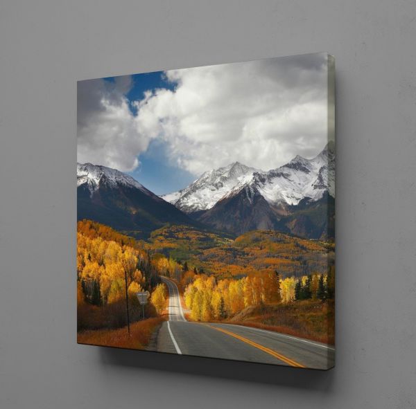 KARLI DAĞLAR KANVAS TABLO