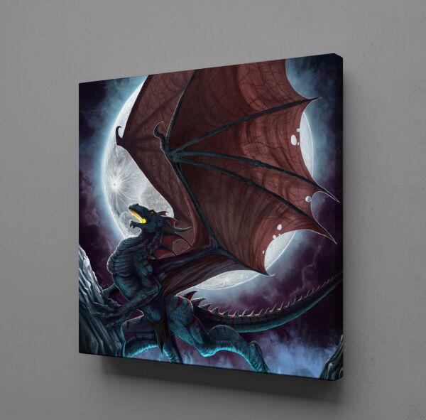 EJDERHA KANVAS TABLO