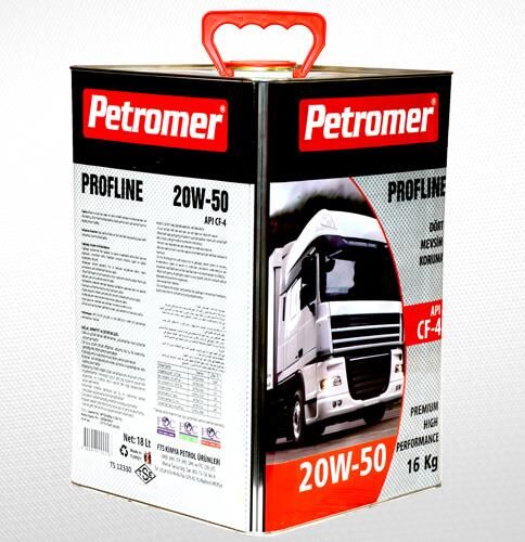 PETROMER PROFLINE 20W-50 CF-4 16 LT TNK