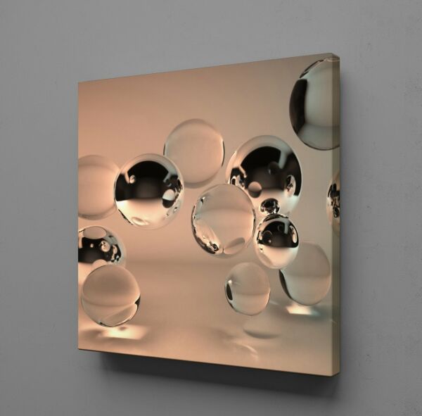 SU DAMLALARI KANVAS TABLO