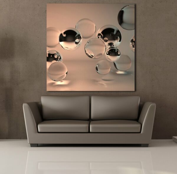 SU DAMLALARI KANVAS TABLO