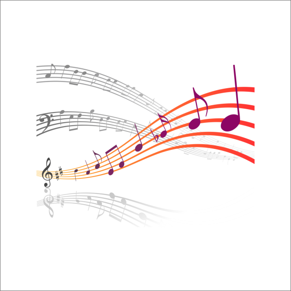 MÜZİK NOTASI FOLYO STİCKER