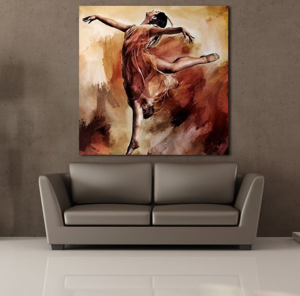 DANS EDEN KADIN KANVAS TABLO