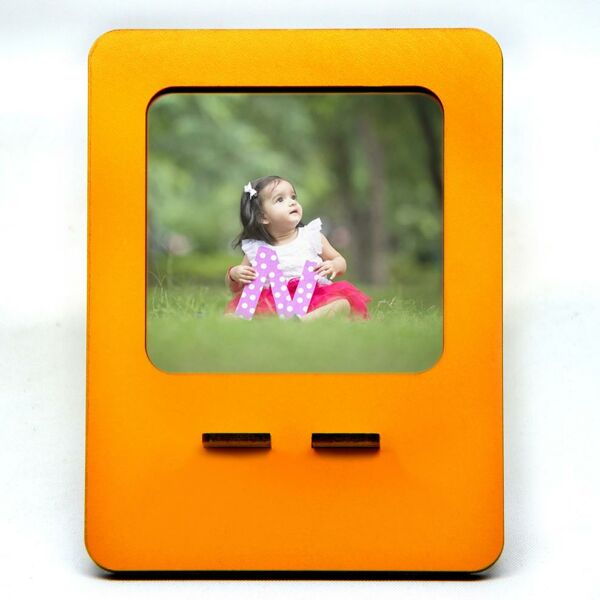 RESİM ÇERÇEVE TURUNCU TELEFON TUTUCU