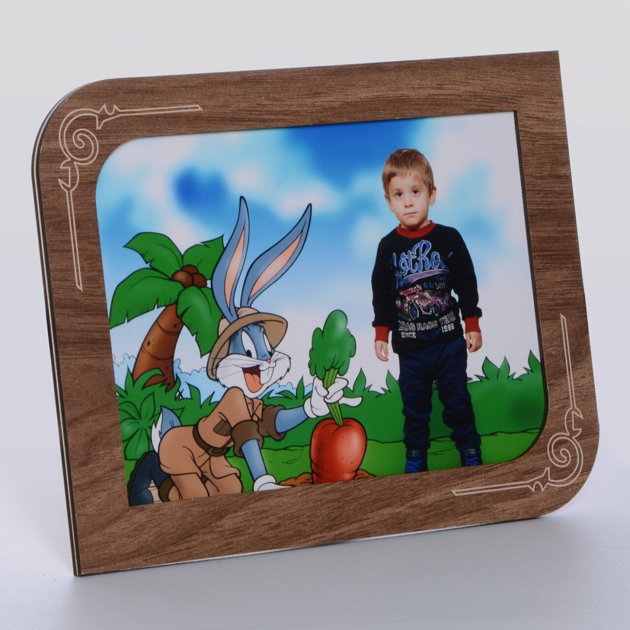 AHŞAP FREZYA RENK RESİM ÇERÇEVE 15*21