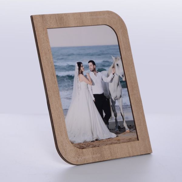 AHŞAP MOSTAR RENK RESİM ÇERÇEVE 15*21