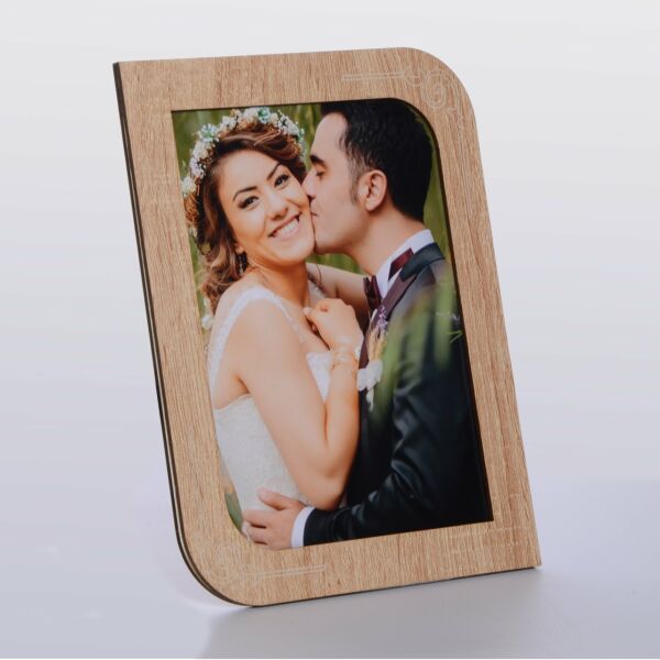 AHŞAP SONOMO RENK RESİM ÇERÇEVE 15*21