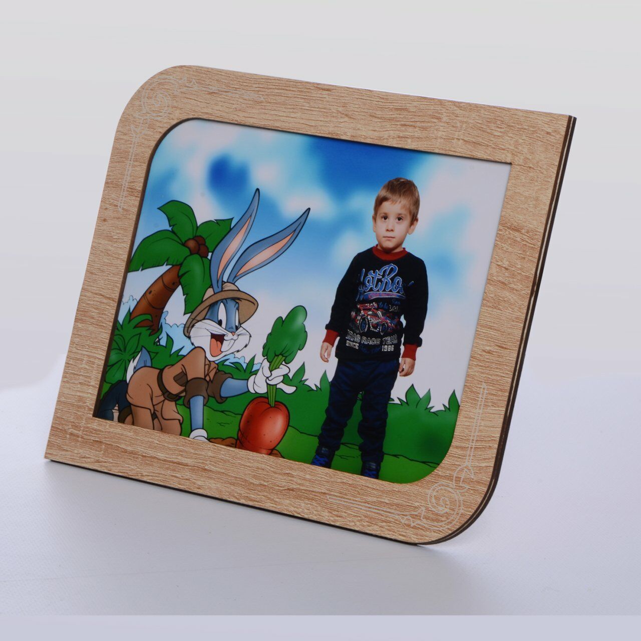 AHŞAP SONOMO RENK RESİM ÇERÇEVE 15*21