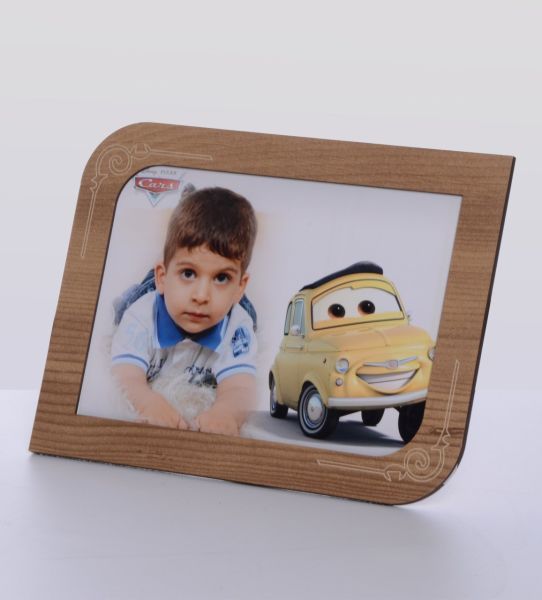 AHŞAP AKASYA RENK RESİM ÇERÇEVE 10x15