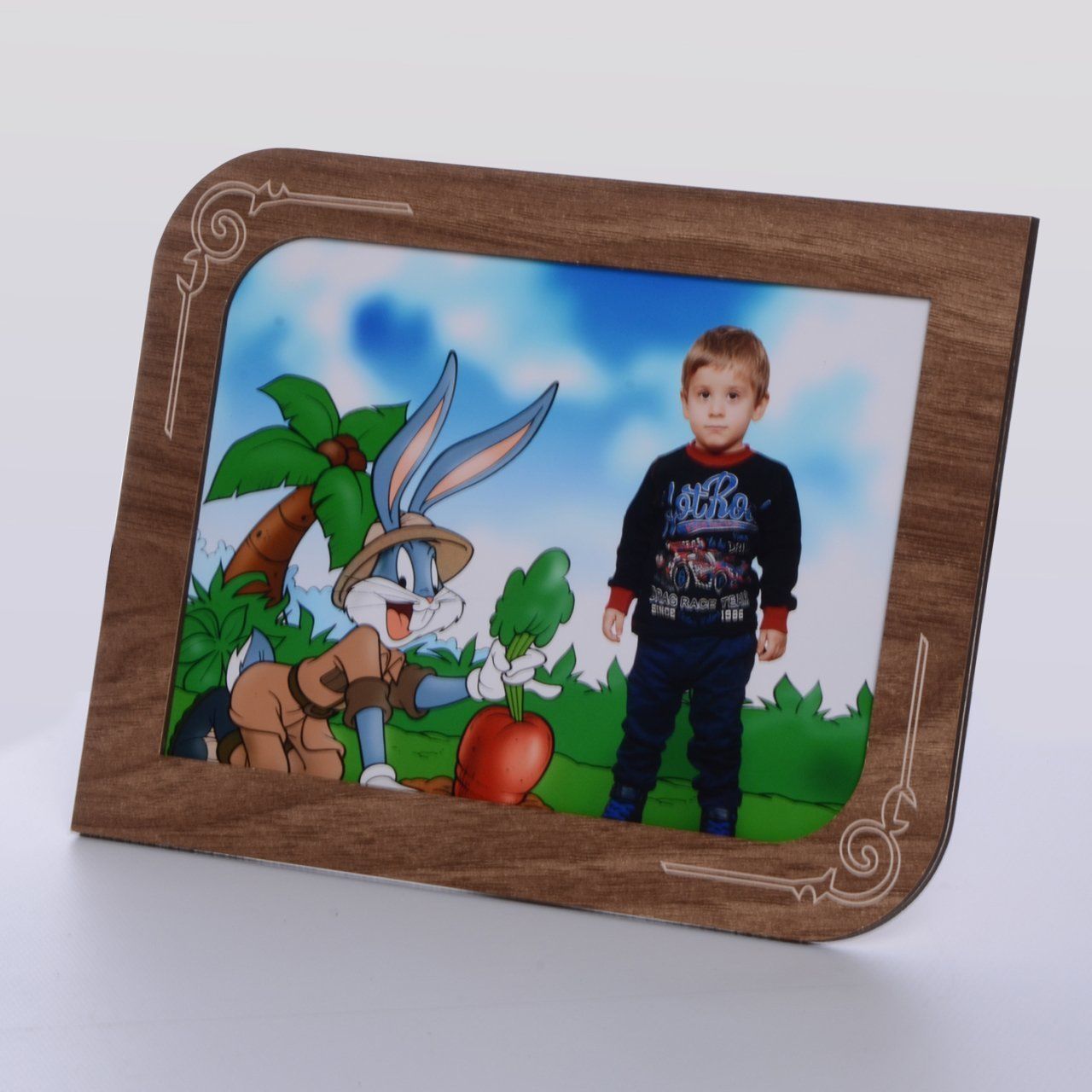 AHŞAP FREZYA RENK RESİM ÇERÇEVE 10x15