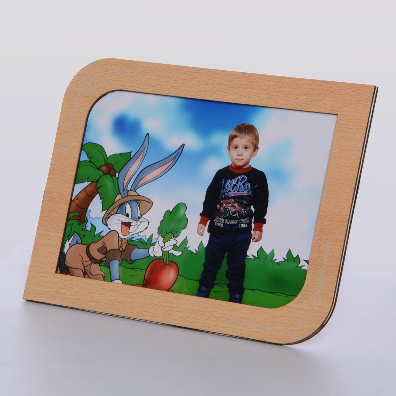 AHŞAP KAYIN RENK RESİM ÇERÇEVE 10x15