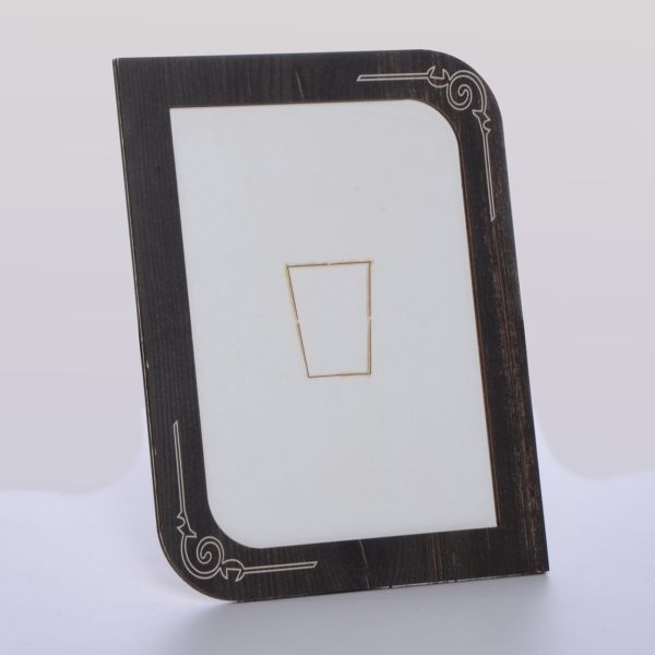 AHŞAP REBAB RENK RESİM ÇERÇEVE 10x15