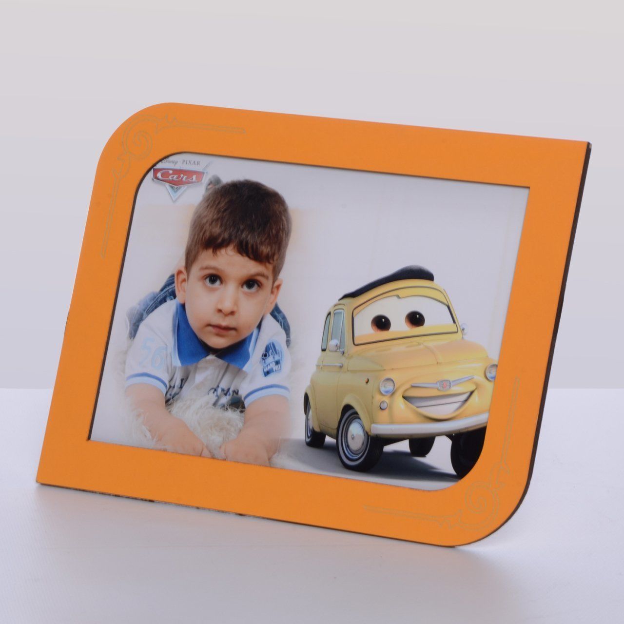 AHŞAP TURUNCU RENK RESİM ÇERÇEVE 10x15