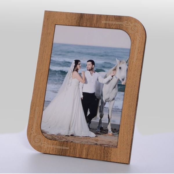 AHŞAP YERLİ CEVİZ RENGİ RESİM ÇERÇEVE 10x15
