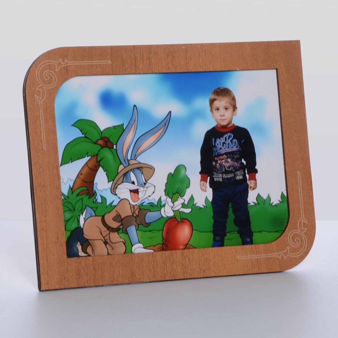 AHŞAP HİSAR CEVİZ RENK RESİM ÇERÇEVE 10x15