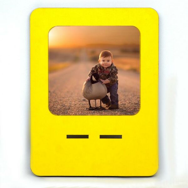 RESİM ÇERÇEVE SARI TELEFON TUTUCU